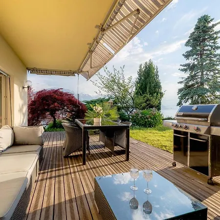 In Splendid With Parking-stunning View * Montreux